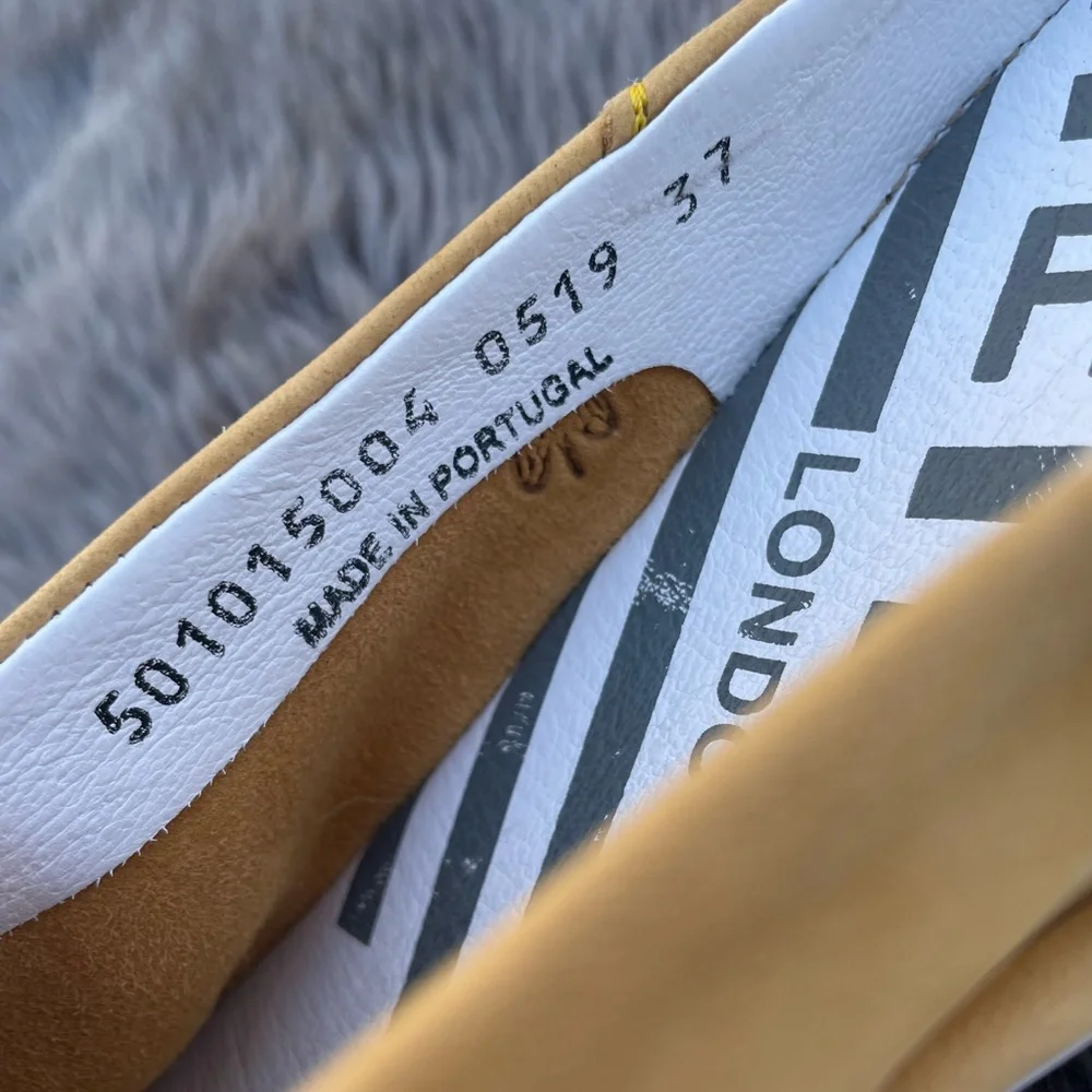 New Fly London Leather  Mules Flats Size 37 - Picture 9 of 14